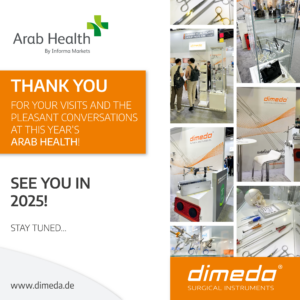 Dimeda Surgical Instruments - Proveedor de Instrumentos Quirúrgicos - Arab Health 2024
